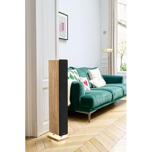 Coluna Bluetooth Thomson Cosy DS702 - Madeira / Preto - Image 5