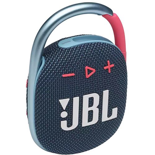 Coluna Portátil Bluetooth JBL Clip 4 - Azul | Rosa