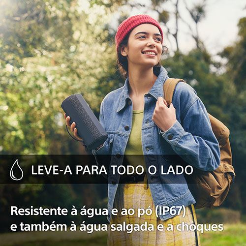 Coluna Portátil Bluetooth Sony SRS-XE200 - Laranja - Image 4