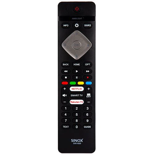 Comando Remoto Sinox SXR1020 para Televisões Philips