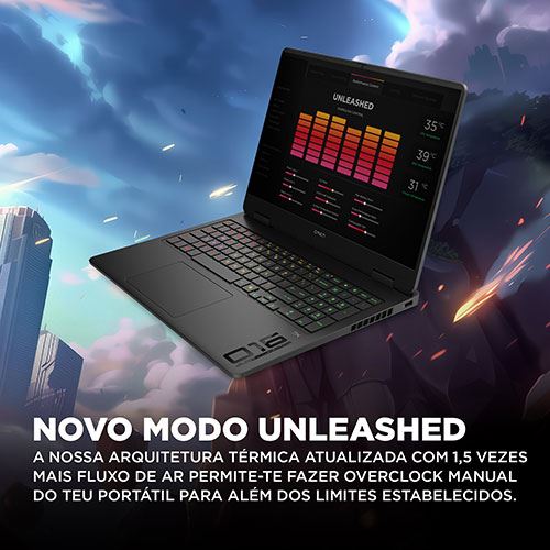 Computador Portátil Gaming OMEN by HP 16-am0013np | 16'' | GeForce RTX™ 5060 | Intel® Core™ i9-14900HX | 32GB | 1TB SSD - Image 4