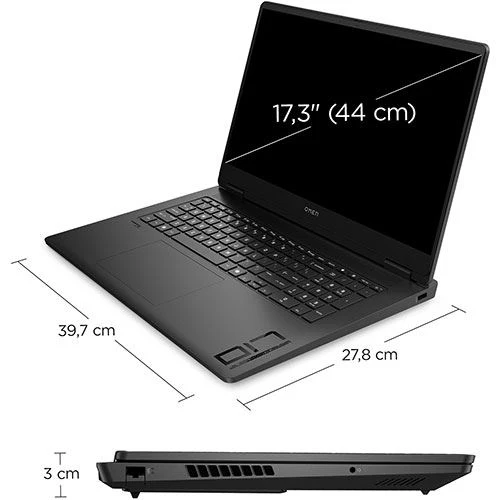 Computador Portátil Gaming OMEN by HP 17-db1009np | 17'' | NVIDIA® GeForce RTX™ 5060 | AMD Ryzen™ AI 7 350 | 32GB | 1TB SSD - Image 3