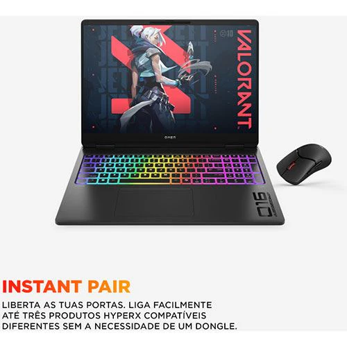Computador Portátil Gaming OMEN MAX by HP 16-ak0005np | 16'' | GeForce RTX™ 5060 | AMD Ryzen™ AI 9 HX 375 | 32GB | 1TB SSD - Image 8