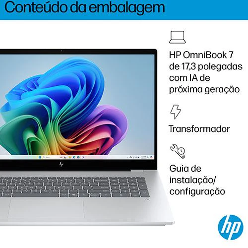 Computador Portátil HP OmniBook 7 NGAI 17-dc0001np | 17" | Intel® Arc™ 140V | Intel® Core™ Ultra 7 258V | 32GB | 1TB SSD - Image 11