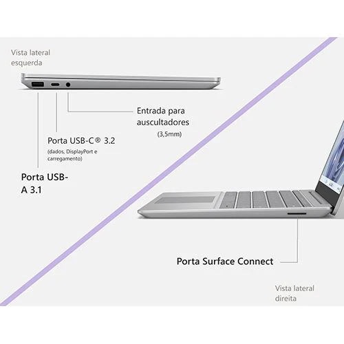 Computador Portátil Microsoft Surface Laptop 12,4'' | Go 3 | i5-1235U | 16GB | 256GB UFS - Image 7