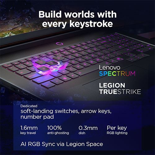 Computador Portátil Gaming Lenovo Legion 9 18IAX10-730 | 18'' | NVIDIA® GeForce RTX™ 5090 | Intel® Core Ultra 9 275HX | 64GB | 2TB SSD - Image 18