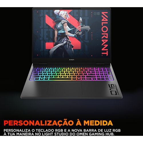 Computador Portátil Gaming OMEN MAX by HP 16-ah0004np | OLED 16'' | GeForce RTX™ 5090 | Intel® Core™ Ultra 9 275HX | 64GB | 2TB SSD - Image 7