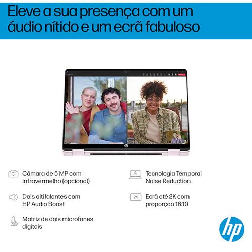 Computador Portátil HP OmniBook 5 Flip 14-fp0002np | 14'' | i5-1334U | 16GB | 1TB SSD - Image 5