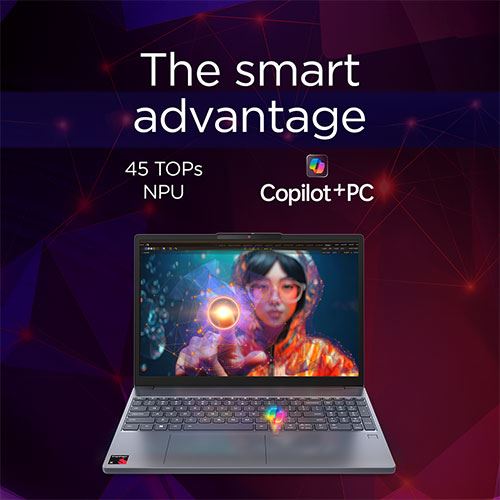Computador Portátil Lenovo IdeaPad Slim 3 15Q8X10-735 Copilot+ PC | 15.3" | Snapdragon® X X1-26-100 | 16GB | 1TB SSD - Image 9