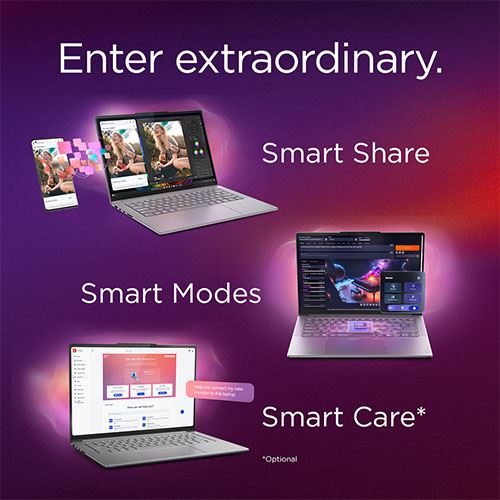Computador Portátil Profissional Lenovo Yoga Pro 7 14IAH10-375 | 14.5'' | Intel Core™ Ultra 9 285H | 32GB | 1TB SSD - Image 9