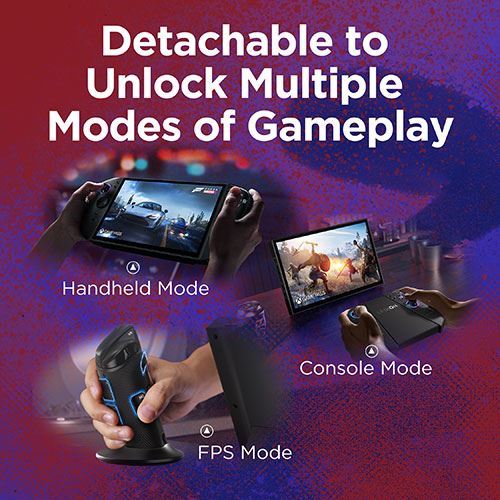 Consola Portátil Lenovo Legion Go 8AHP2-345 | OLED 8.8" | AMD Ryzen™ Z2 | 32GB | 1TB SSD - Eclipse Black - Image 10