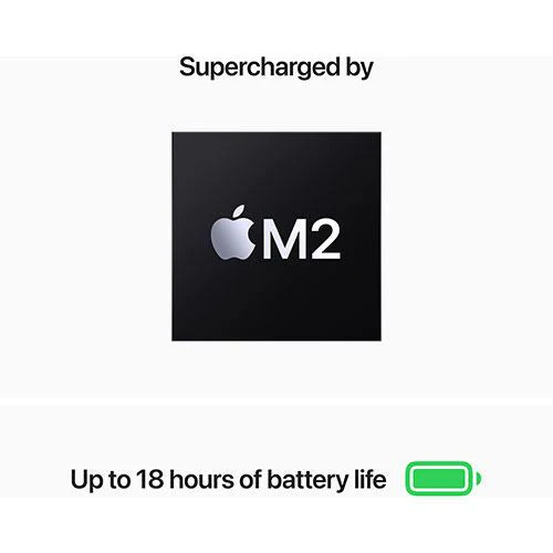 MacBook Air 13'' | 2022 | M2 | 8GB | 2TB SSD | GPU 10-Core | Prateado - Image 3