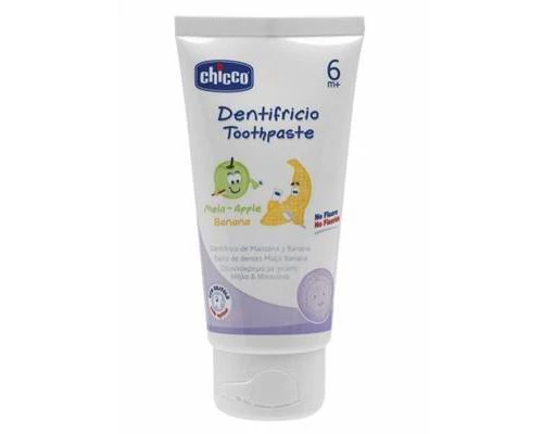 Dentífrico Chicco de Maçã-Banana - 6 Meses - Artsana