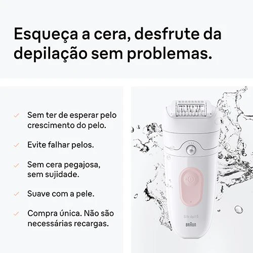 Depiladora Braun Silk-Épil S5 SE5-030 - Branco - Image 6