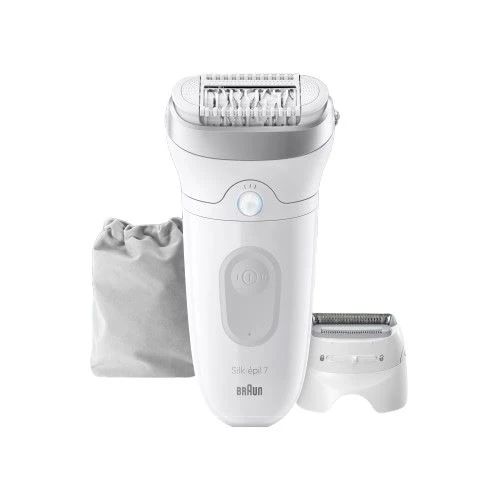 Depiladora Braun Silk-Épil S7 SE7-041 - Cinzento | Prateado