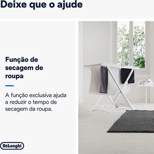Desumidificador Multifunções De’Longhi AriaDry DEXD210SF 10L/dia - Branco - Image 3