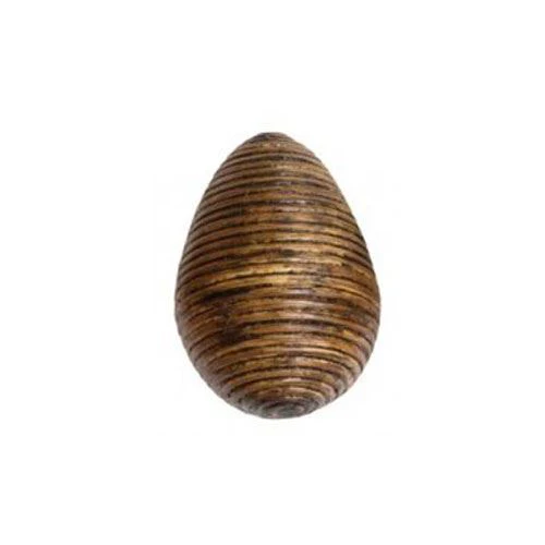 Egg Shaker Rattan 6cm Terre