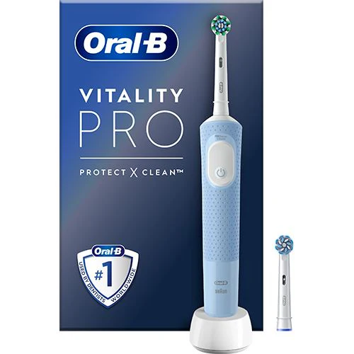 Escova de Dentes Elétrica Oral-B Vitality Pro Cross Action | Azul