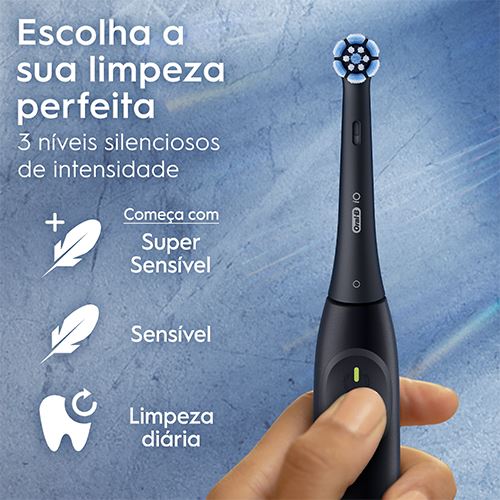 Escova de Dentes Elétrica Oral-B iO 2 - Verde Escuro - Image 3