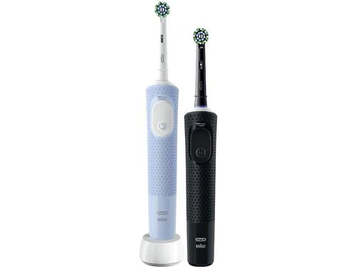 Escova de Dentes Elétrica Oral-B Vitality Pro Duo Azul+Preto - Image 2
