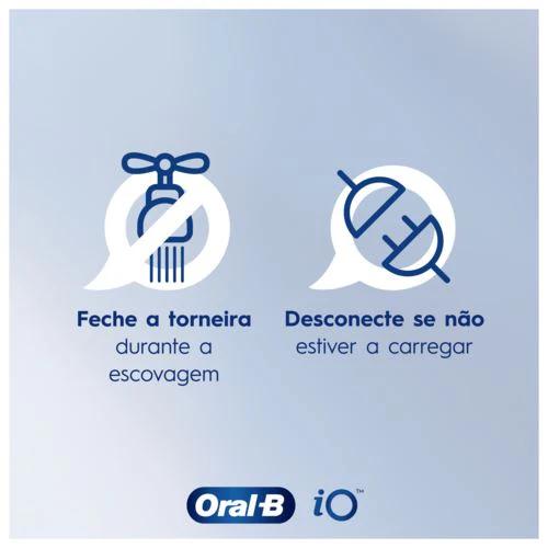 Escova de Dentes Elétrica Oral-B iO 7S Sapphire - Azul - Image 9