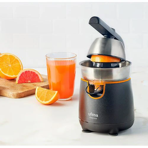 Espremedor de Citrinos Ufesa Essence | 130 W - Preto | Inox - Image 4