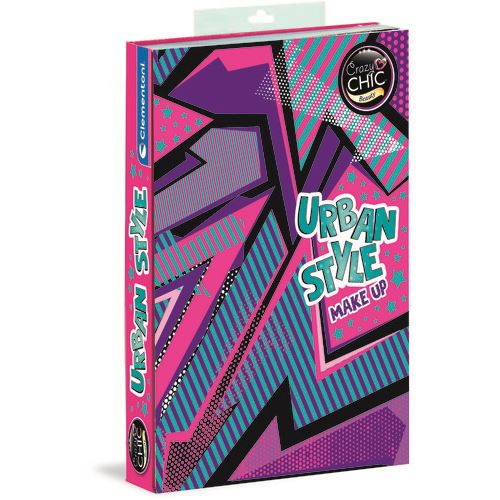 Estojo de Maquilhagem Clementoni Crazy Chic - Urban Style