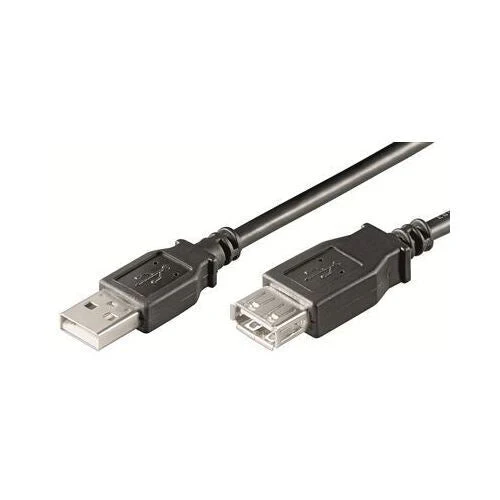 Cabo Extensor Ewent USB - Preto - 1.0m
