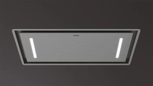 Exaustor Integrado Haier I-Design HACI100RCS6X | 20x100x50 cm | 535 m³/h | 67 dB | A+ | Aço inoxidável