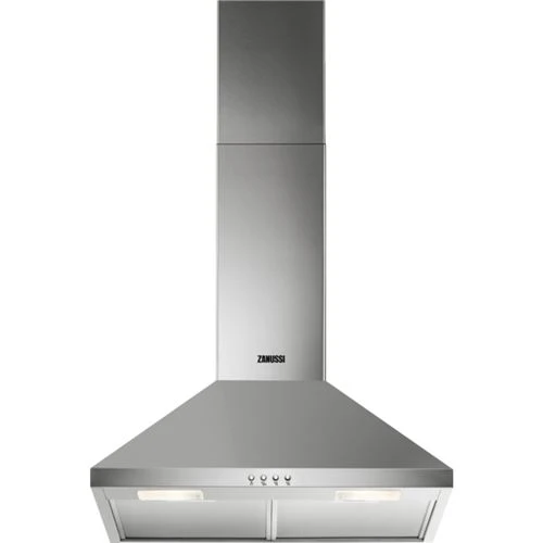 Exaustor de Parede Zanussi ZHC62462XA | 69x59,8x45 cm | 420 m³/h | 66 dB | D | Aço inoxidável