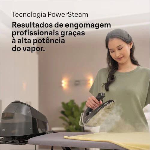 Ferro com Caldeira Braun Carestyle 5 IS5249BK - Preto - Image 6
