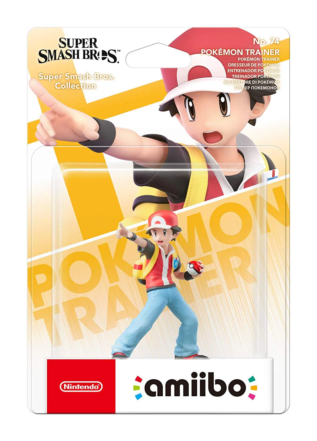 Figura Nintendo Amiibo Pokemon Trainer