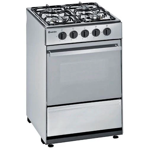Fogão a Gás Natural Meireles N 520 X | 51.5X56.5 cm | 4 Bocas | A | Inox