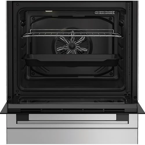Fogão Elétrico Indesit I6V5PMS | Vitrocerâmica | 4 Zonas | 85x60x60 cm | a | Silver - Outlet - Grade B - Image 3