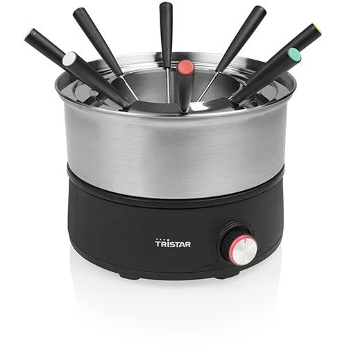 Fondue Tristar FO-1110 | 1.5L |  1200W - Preto | Cinzento