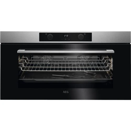 Forno Elétrico Aeg Kek452910M | 85 L | 89.6 Cm | A+ | Aço Inoxidável - Outlet Loja Benfica - Grade B
