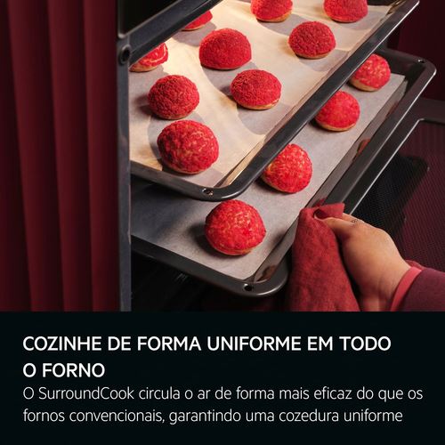 Forno Elétrico AEG Series 5000 GU5PB41WSK | Pirolítico | 72 L | 59.4 cm | A++ | Preto - Image 6