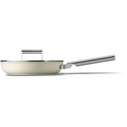 Frigideira antiaderente Smeg Anni 50 FPF2802CRM | 28cm - Creme - Image 5