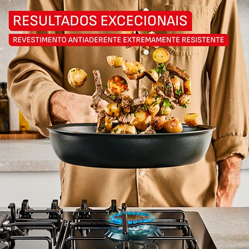 Frigideira Tefal G3201902 Wok Excellence 28 cm - Preto - Image 4