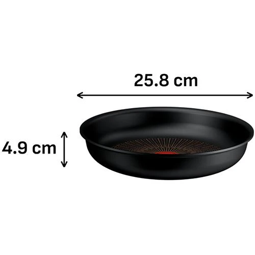 Frigideira Tefal P0050453 Frigideira Excellence Fusion 24 cm - Preto - Image 7