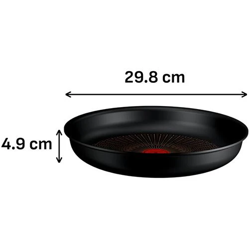 Frigideira Tefal P0050653 Frigideira Excellence Fusion 28 cm - Preto - Image 8
