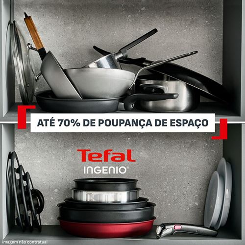 Frigideira Tefal P0057753 Wok Ingenio Excellence Fusion 26 cm - Preto - Image 6