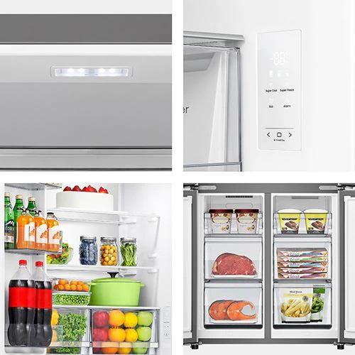 Frigorífico Americano Hisense RQ5P470SEIE | 178,5x79,4x69,8 cm | 483 L | E | Look Inox - Outlet - Grade C - Image 15