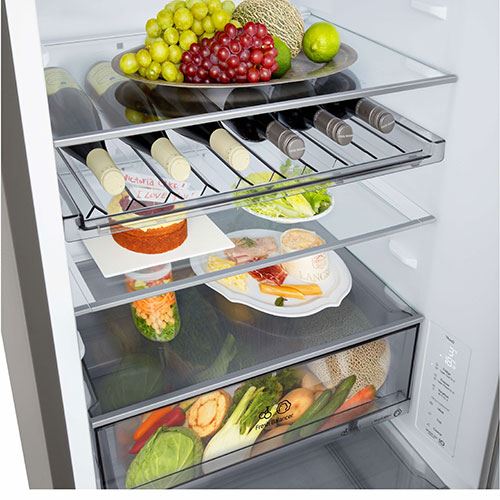 Frigorífico Combinado  LG GBBS312CPY | 186x59.7x67.5 cm | 333 L | C | Silver - Image 9