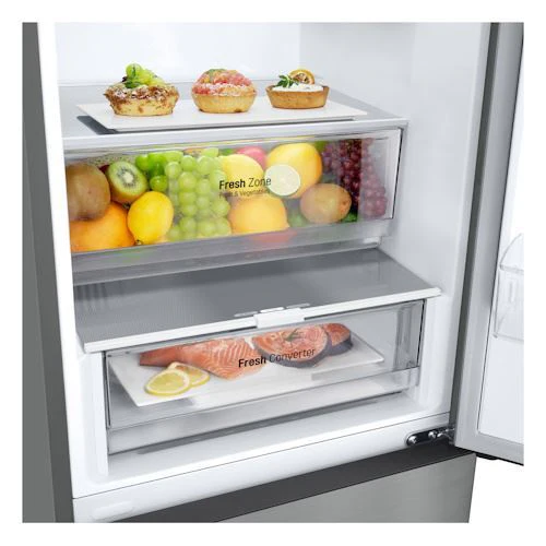 Frigorífico Combinado LG GBV22NCBPY | 203x59,5x61 cm | 387 L | B | Prateado - Outlet - Grade C - Image 5