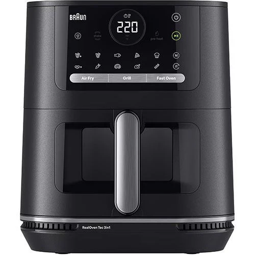 Fritadeira AirFryer Braun HF 5073 BK MultiFry 5 6L - Preto - Outlet - Grade A