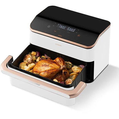 Fritadeira Sem Óleo Airfryer Cosori Dual Blaze Twinfry Chef Edition 10L - Branco - Image 2