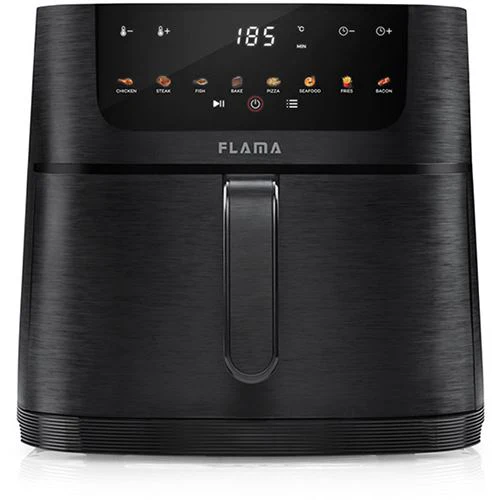 Fritadeira Sem Óleo Airfryer Flama 648FL 8L - Preto