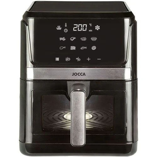 Fritadeira sem Óleo Airfryer Jocca 2297 7L - Preto
