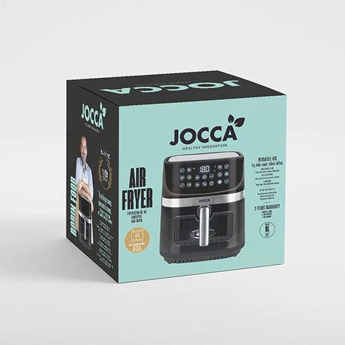 Fritadeira sem Óleo AirFryer Jocca 2352 9L - Preto - Image 4